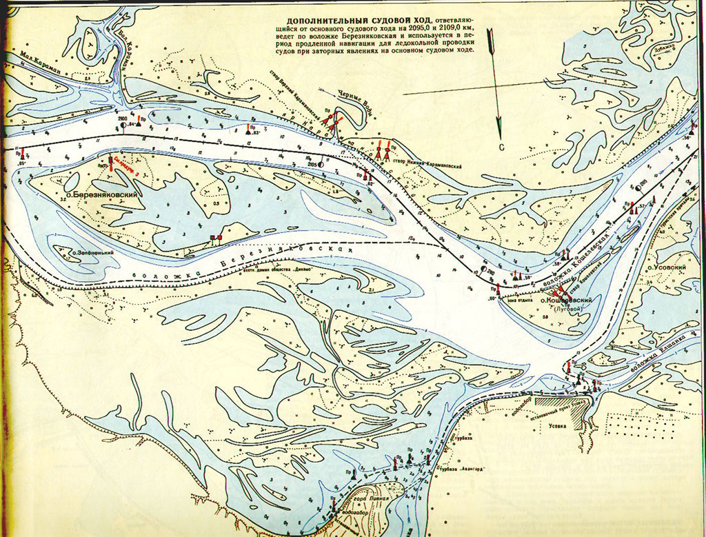 Карта водных путей россии для маломерных судов